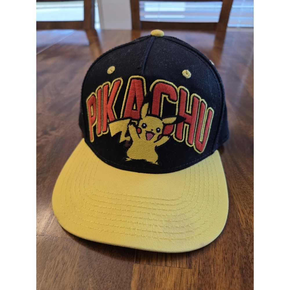 Pokemon Pikachu Snapback Hat One Size Fits Most - Picture 2 of 9